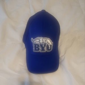 Adidas BYU blue hat